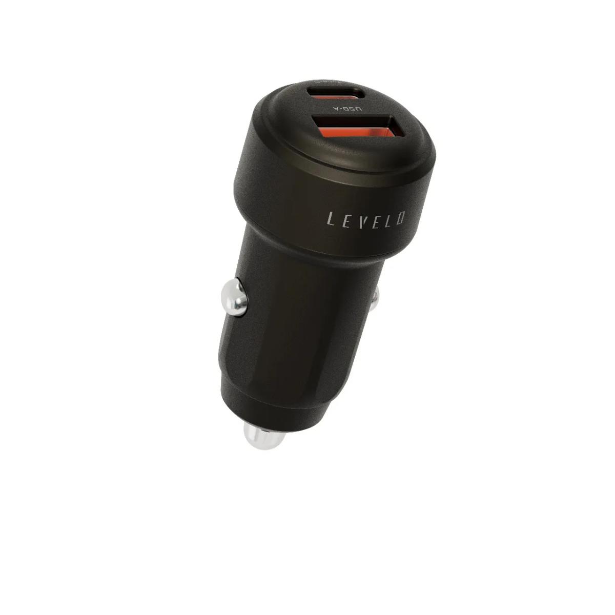 Levelo Nori Mini 60W Fast Car Charger + Cable