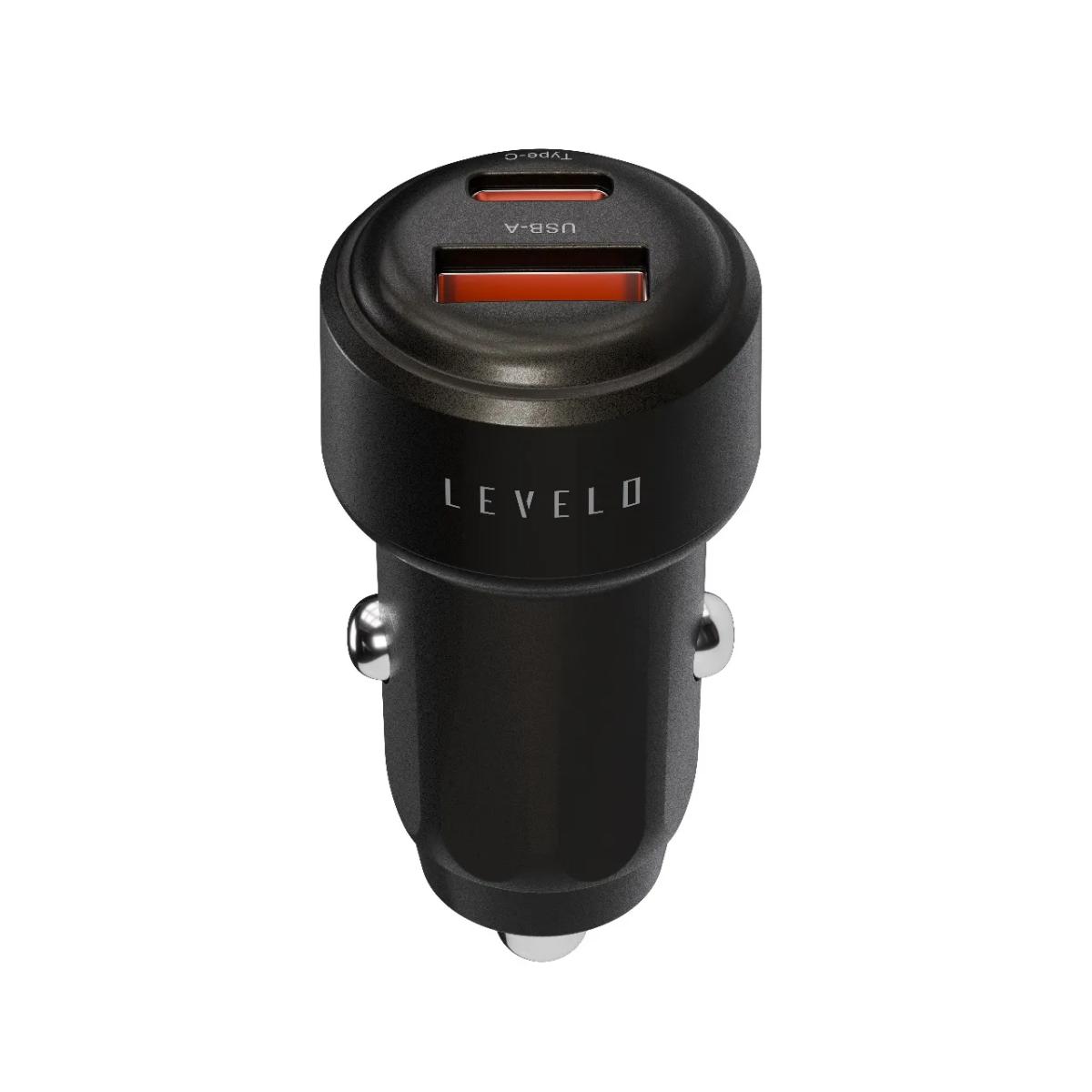 Levelo Nori Mini 60W Fast Car Charger + Cable