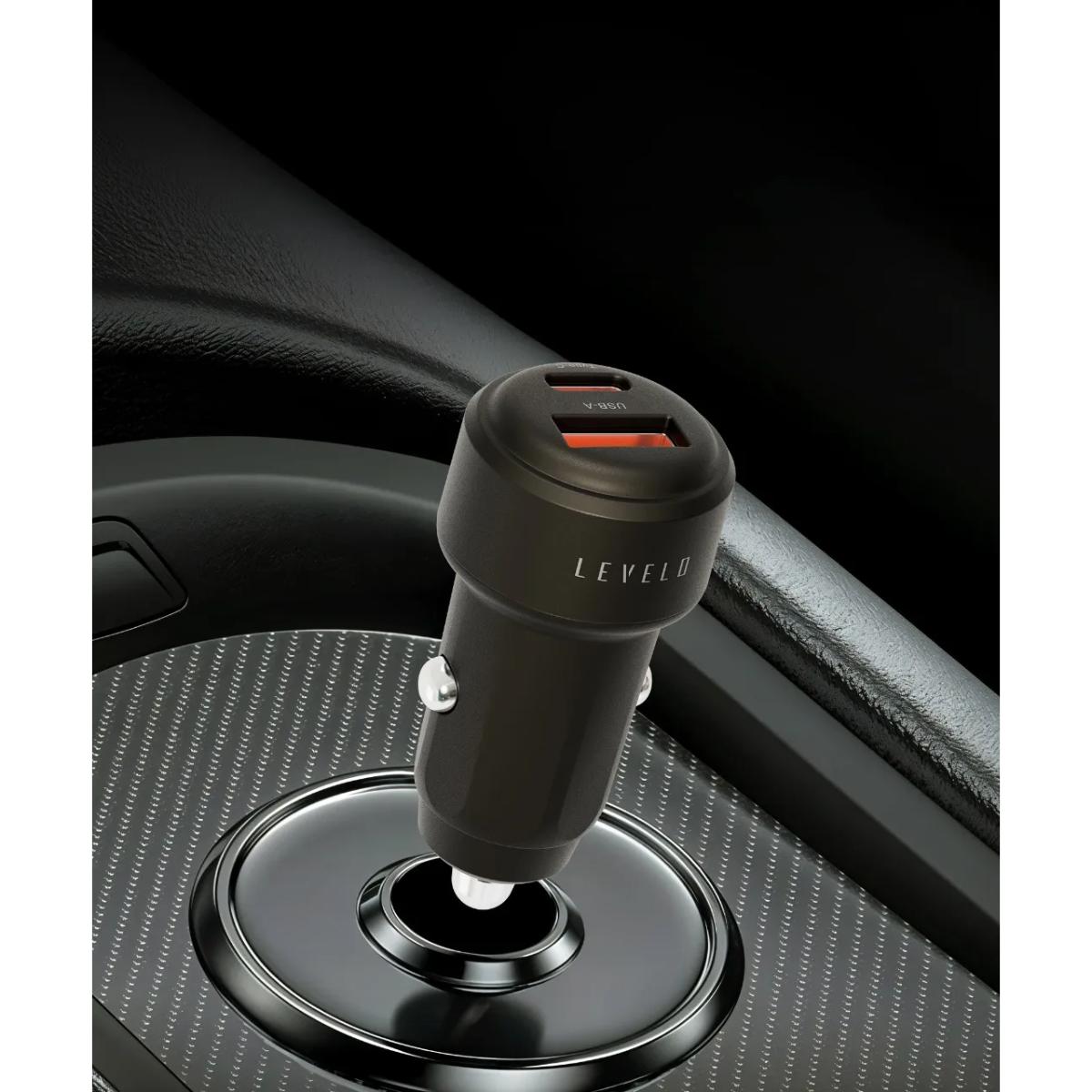 Levelo Nori Mini 60W Car Charger