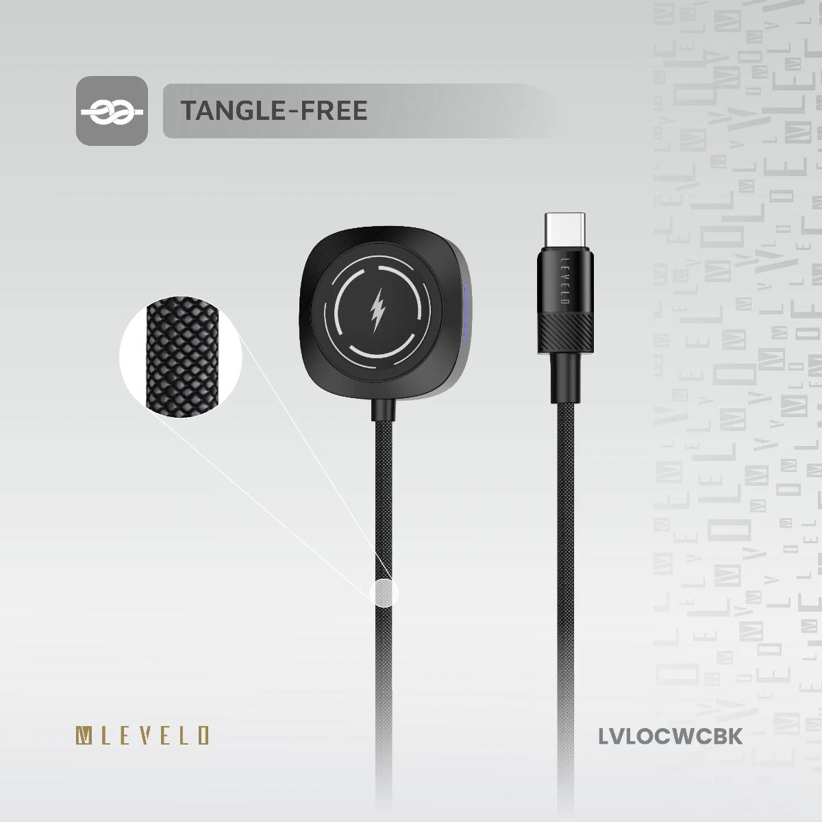 Levelo Otto Type C Apple Watch Wireless Charger Cable