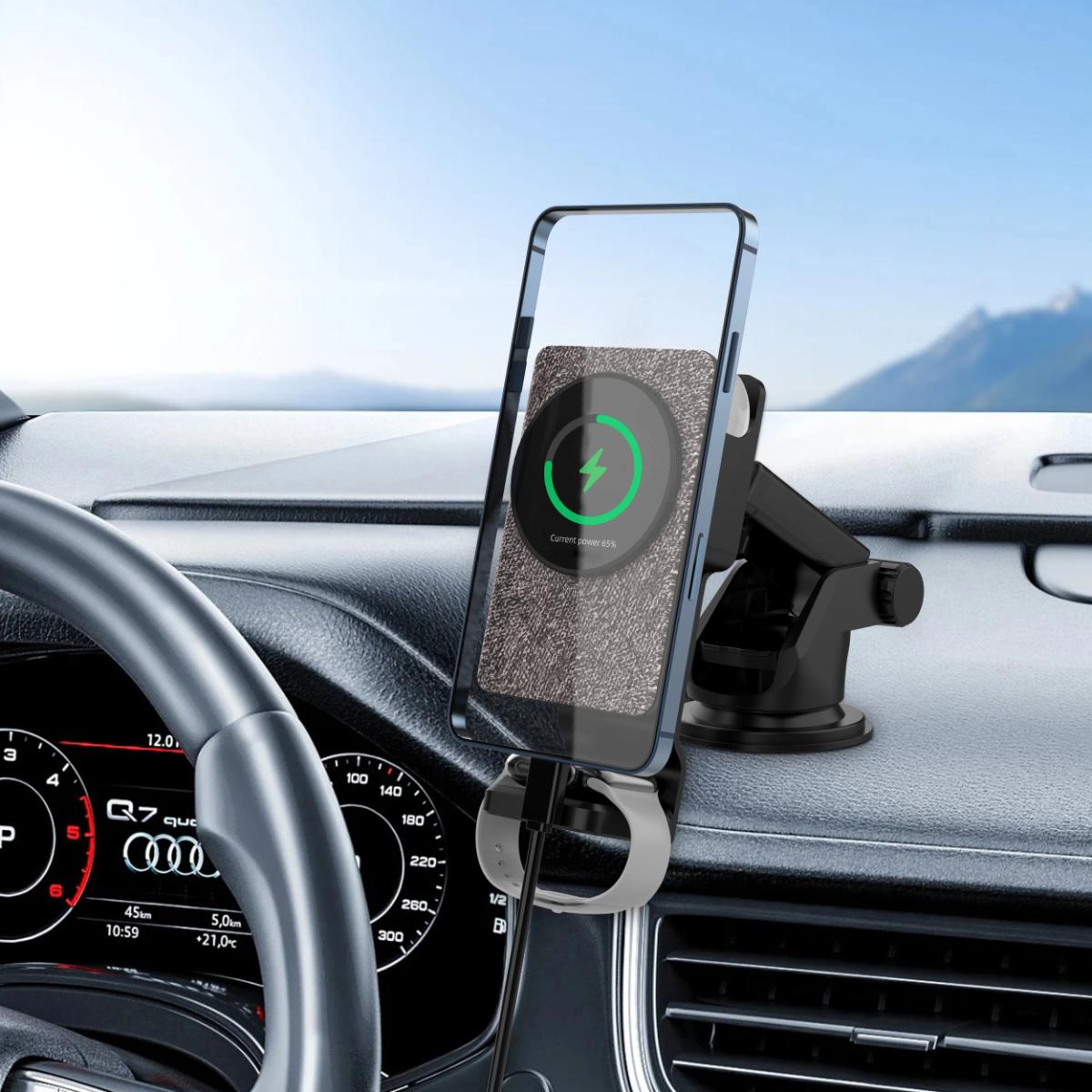 Levelo Aspen 3 in 1 Wireless Car Charger
