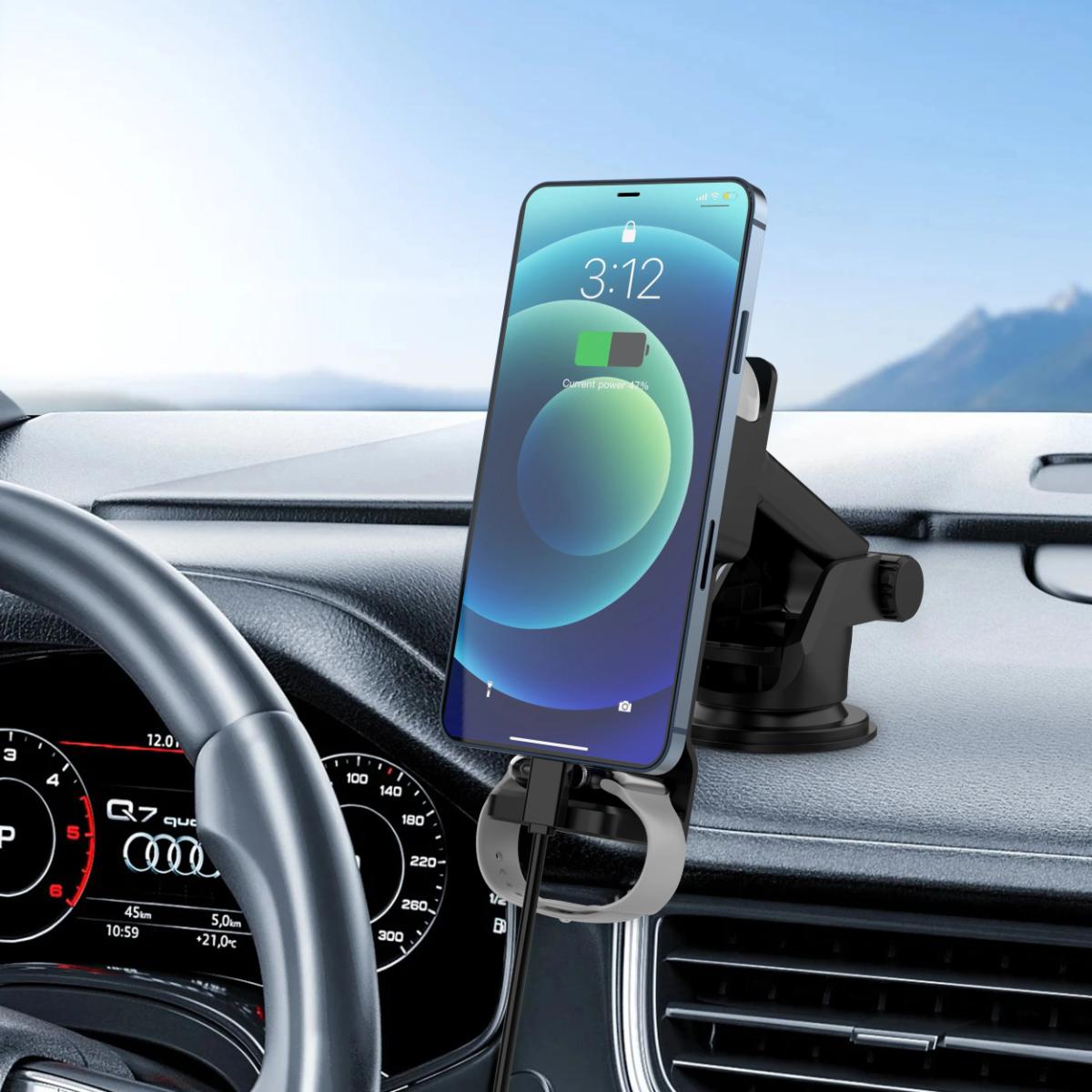 Levelo Aspen 3 in 1 Wireless Car Charger
