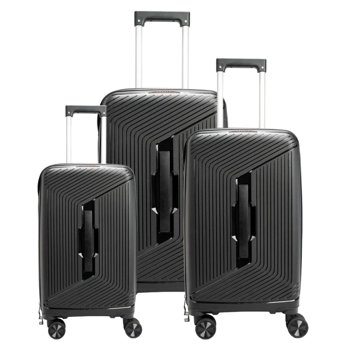 Levelo Tenax PP Unbreakable Set Of 3 Travel Luggage