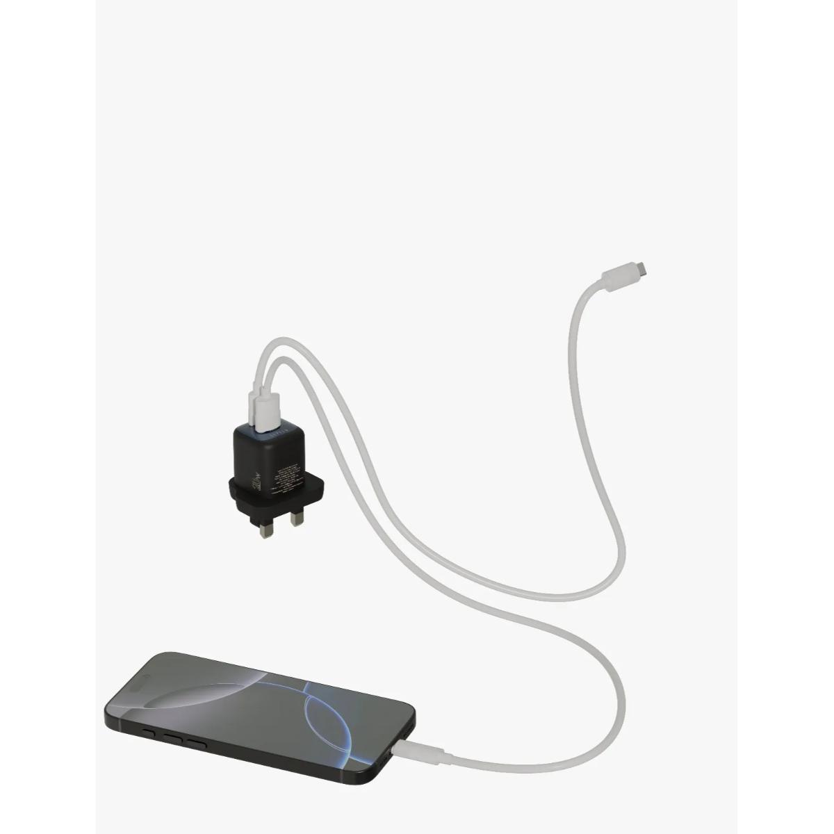 Levelo Vero GaN  Double Port Adapter PD 20W
