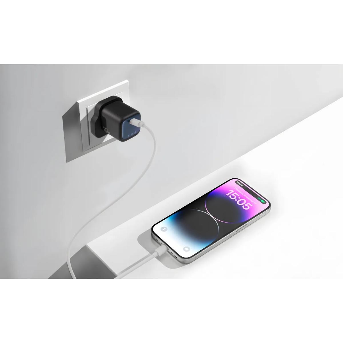 Levelo Vero 20W GaN UK Adapter