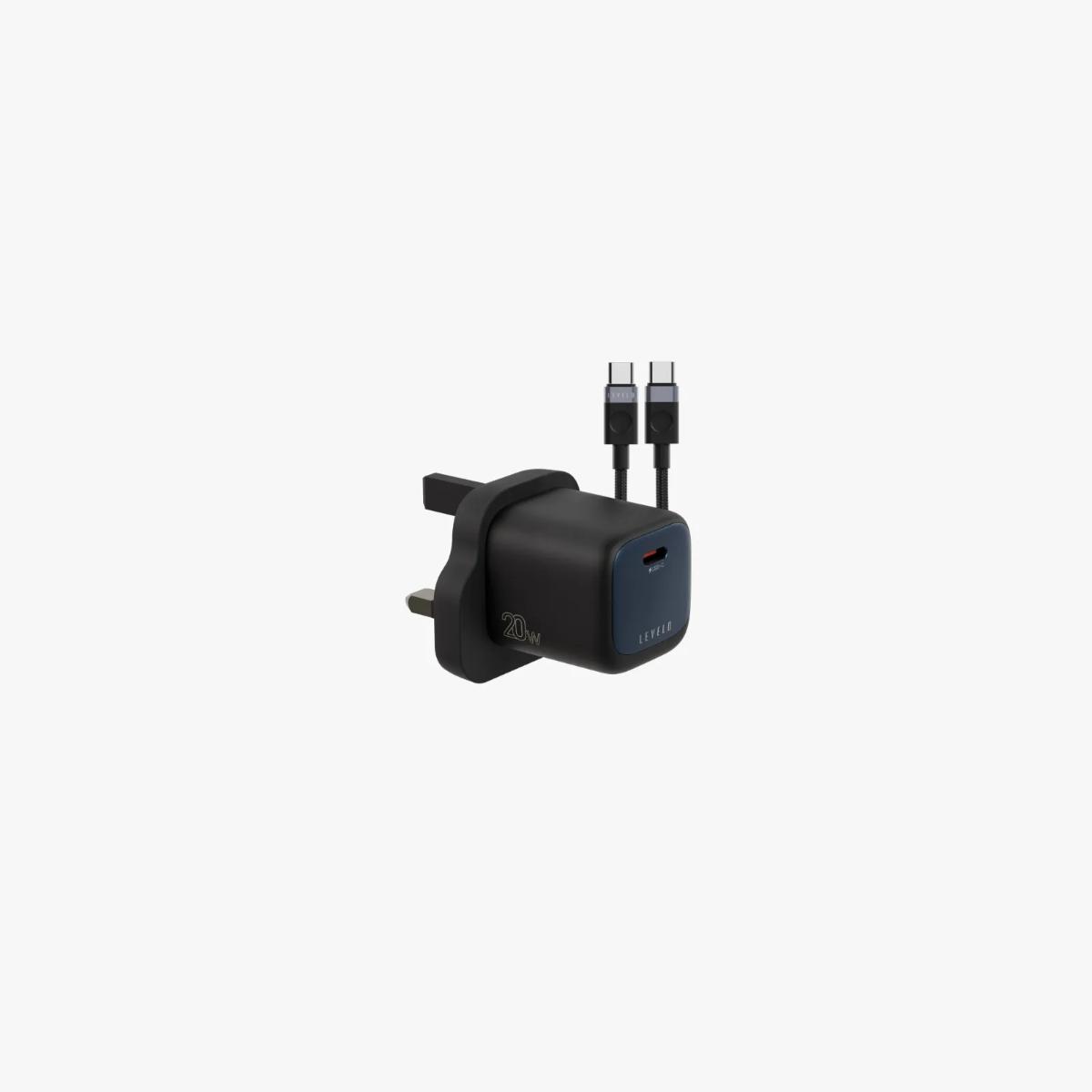 Levelo Vero 20W GaN Charger & USB-C Cable