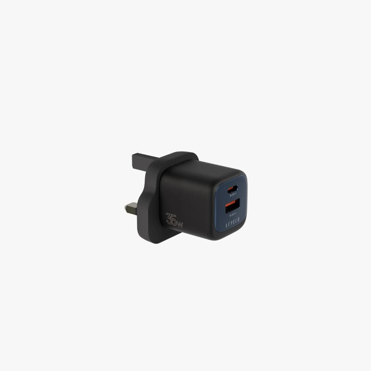 Levelo Vero GaN Double Port Adapter 35W