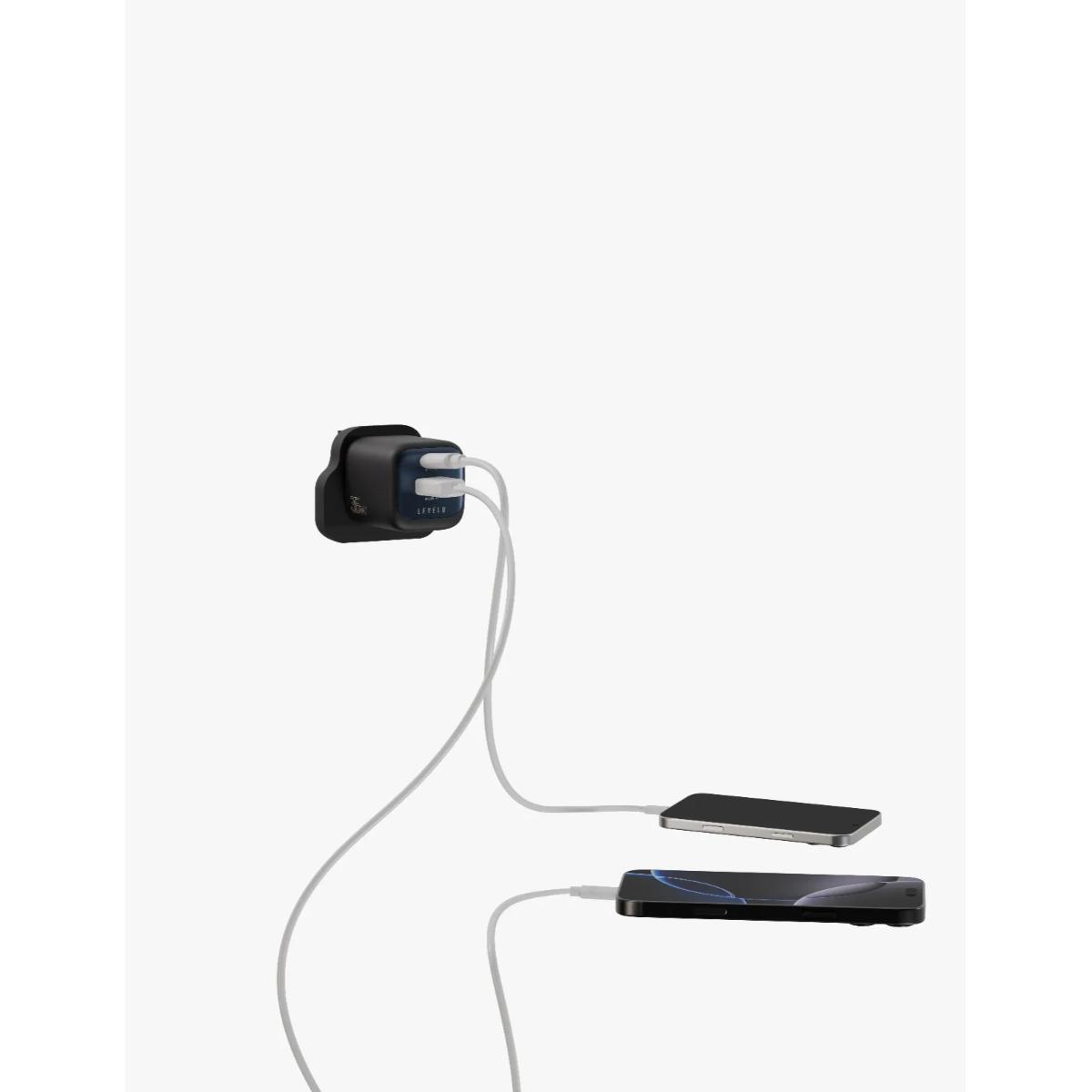 Levelo Vero GaN Double Port Adapter 35W