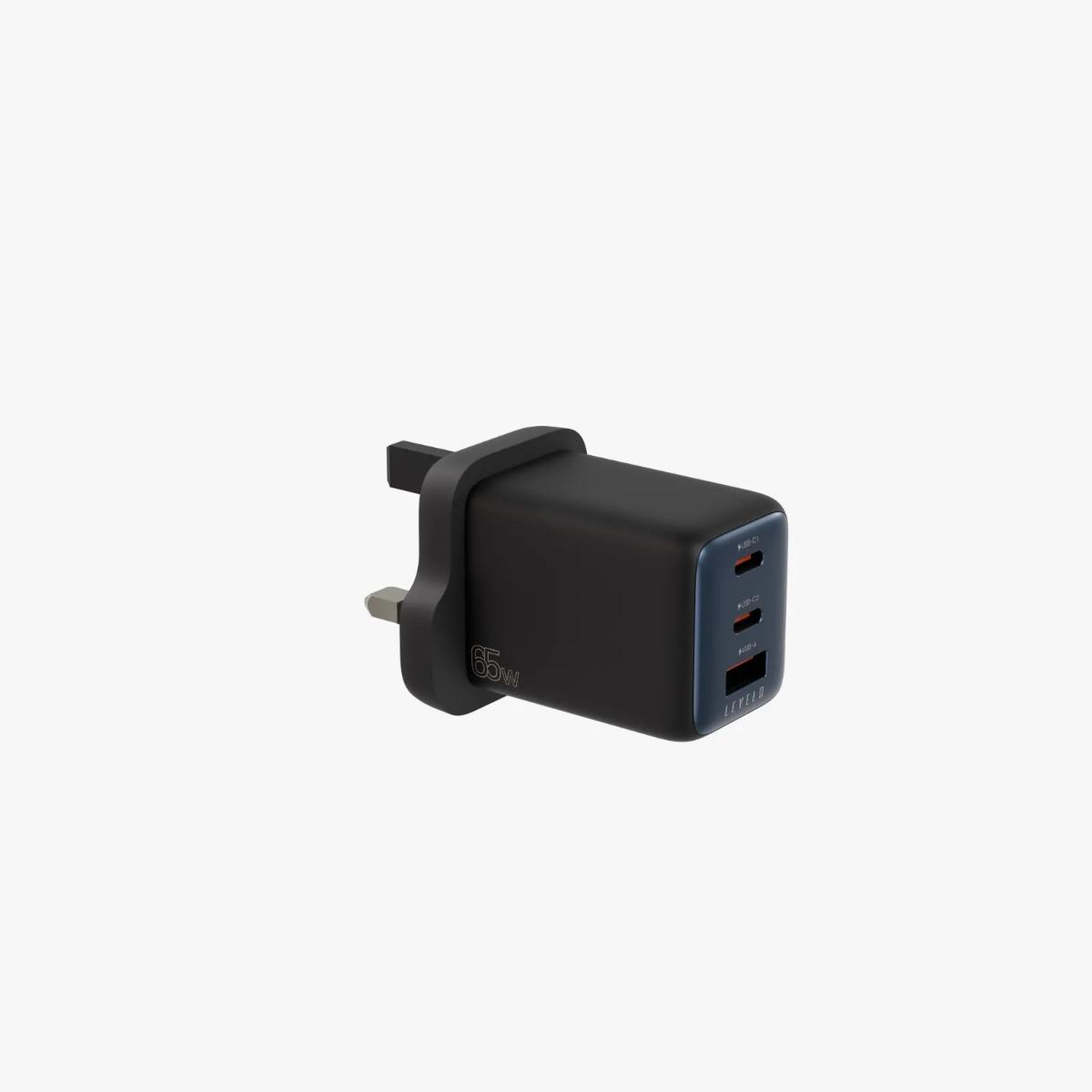 Levelo Vero GaN Triple Port Adapter 65W