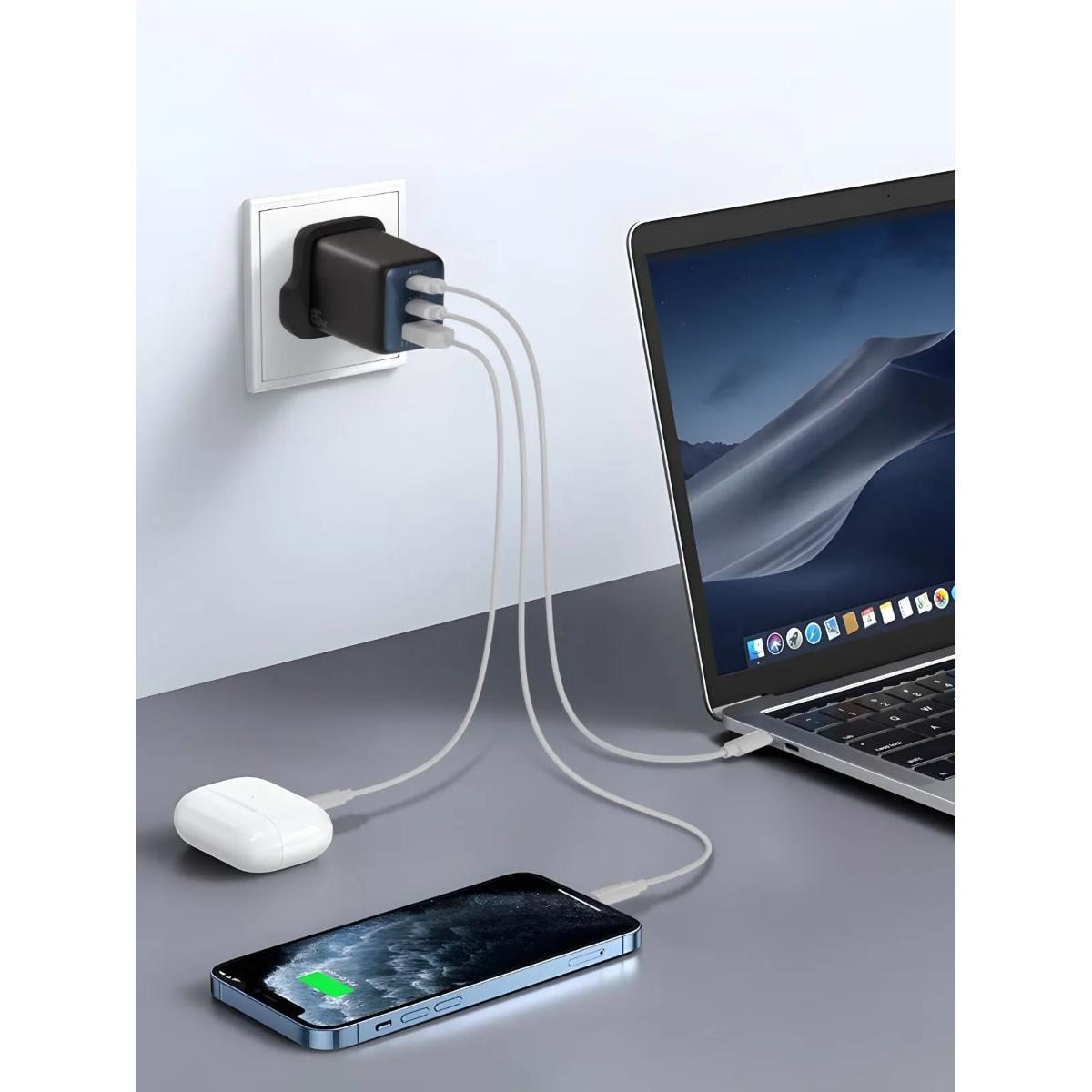 Levelo Vero GaN Triple Port Adapter 65W