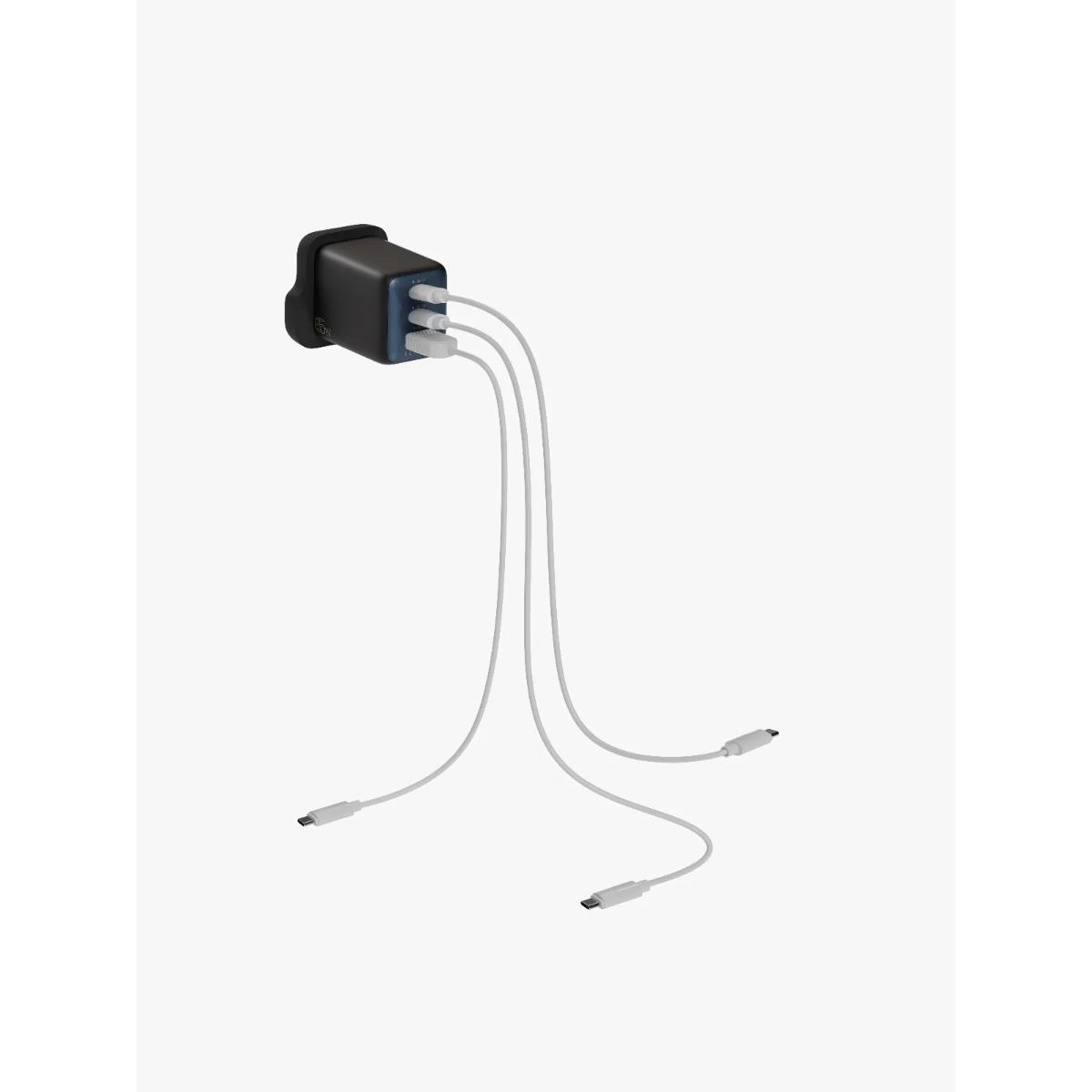 Levelo Vero GaN Triple Port Adapter 65W