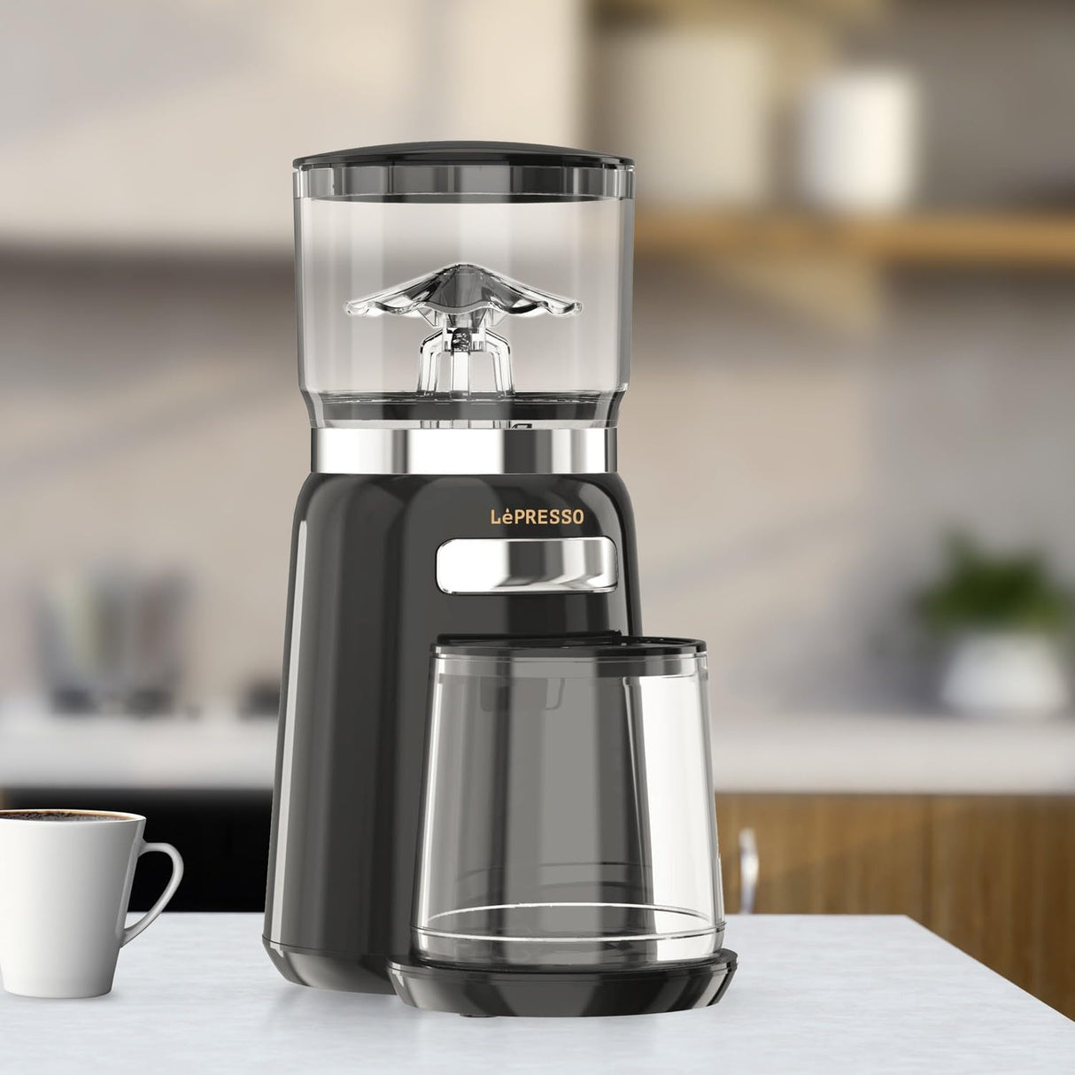 High Performance Coffee Bean Grinder 150W by Lepresso
