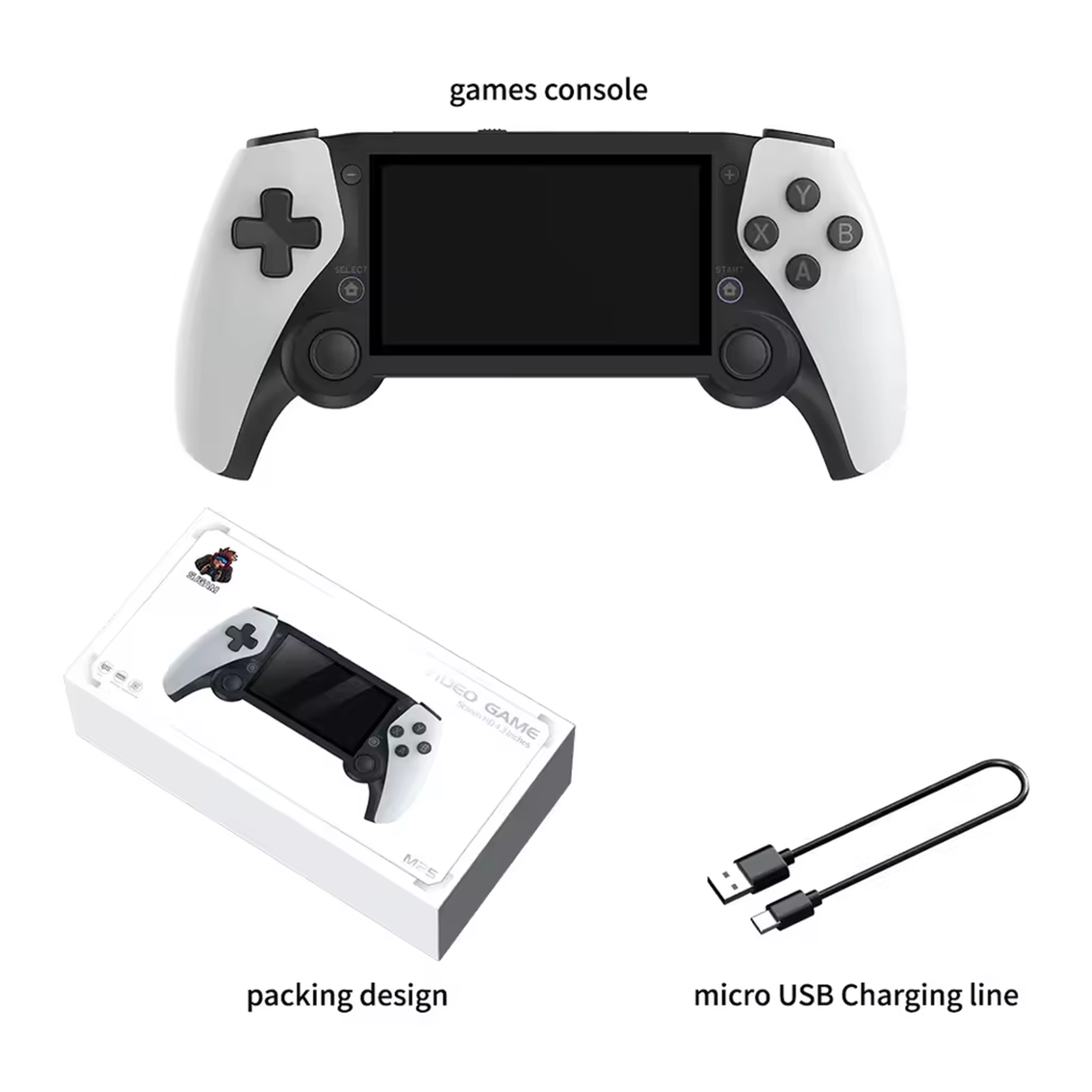 M25 Retro Handheld Game Console by SJGAM