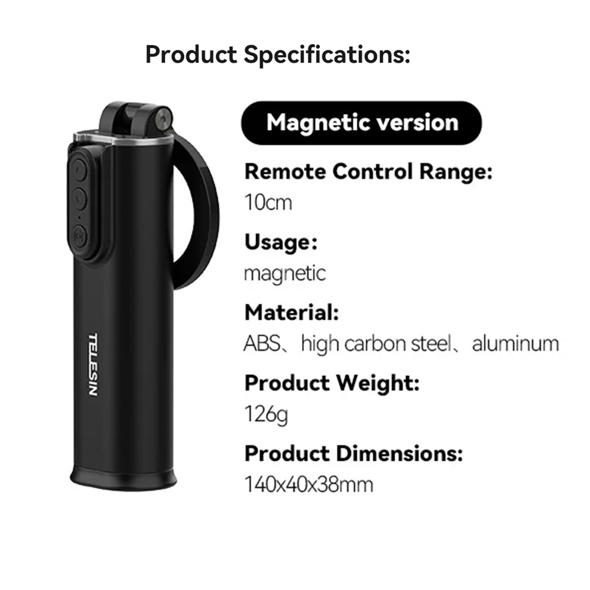 Magnetic Travel Phone Holder by TELESIN