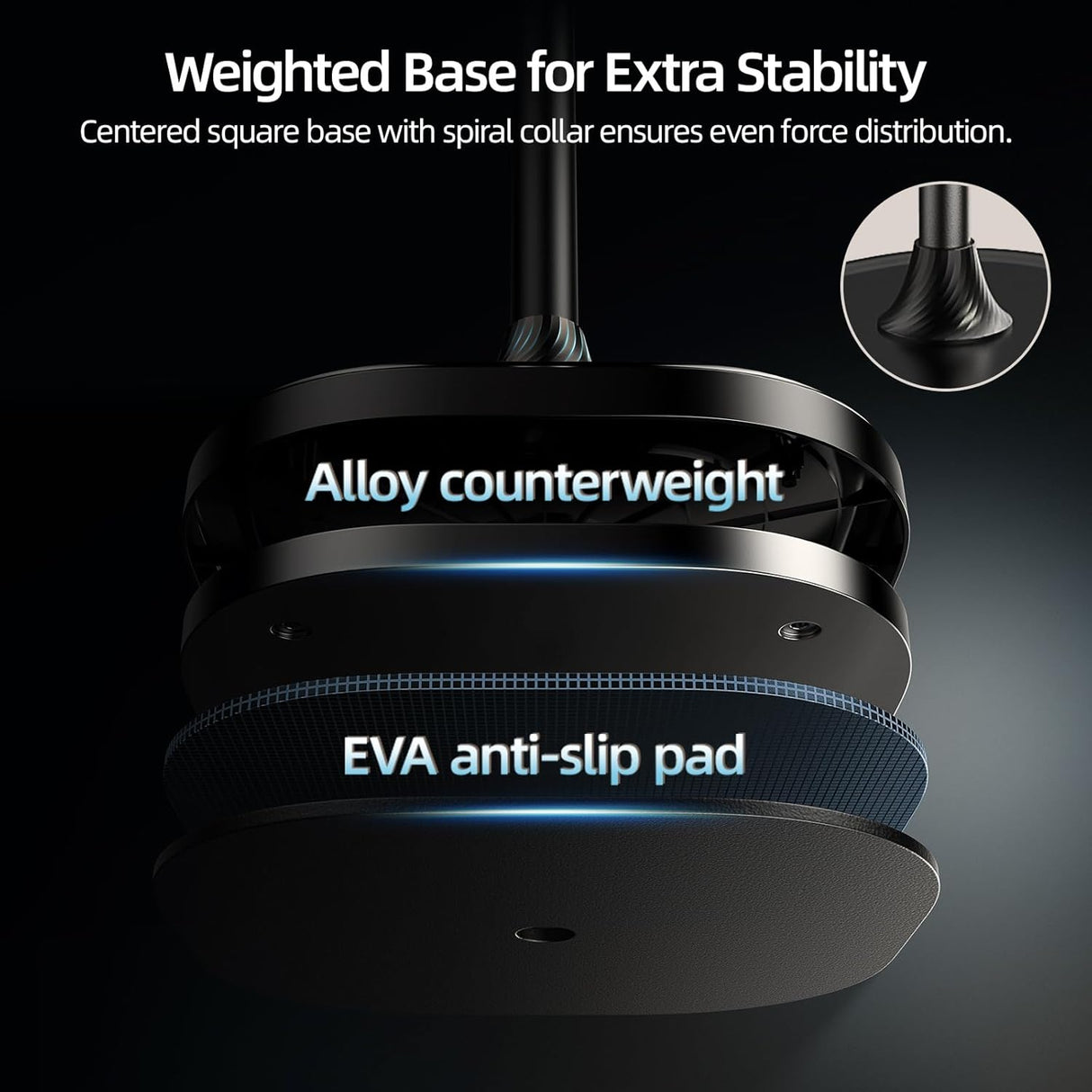 Magnetic Floor Stand for Phone & Tablet by TELESIN | Phone Stand | Tradeo Shopping