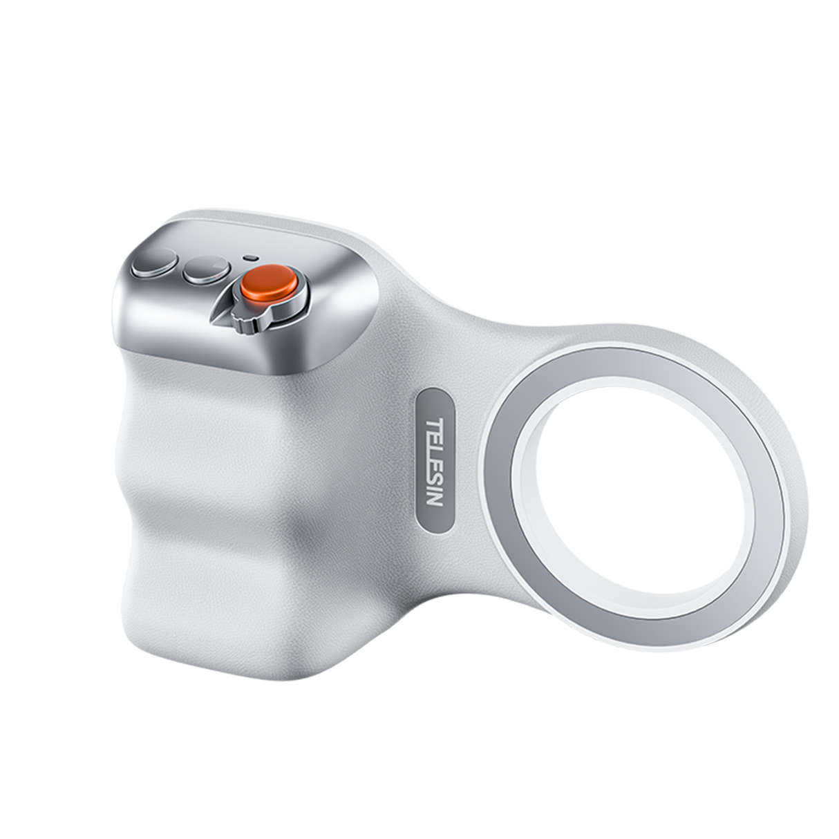 Magnetic Phone Camera Grip with Selfie Ring Light by Telesin