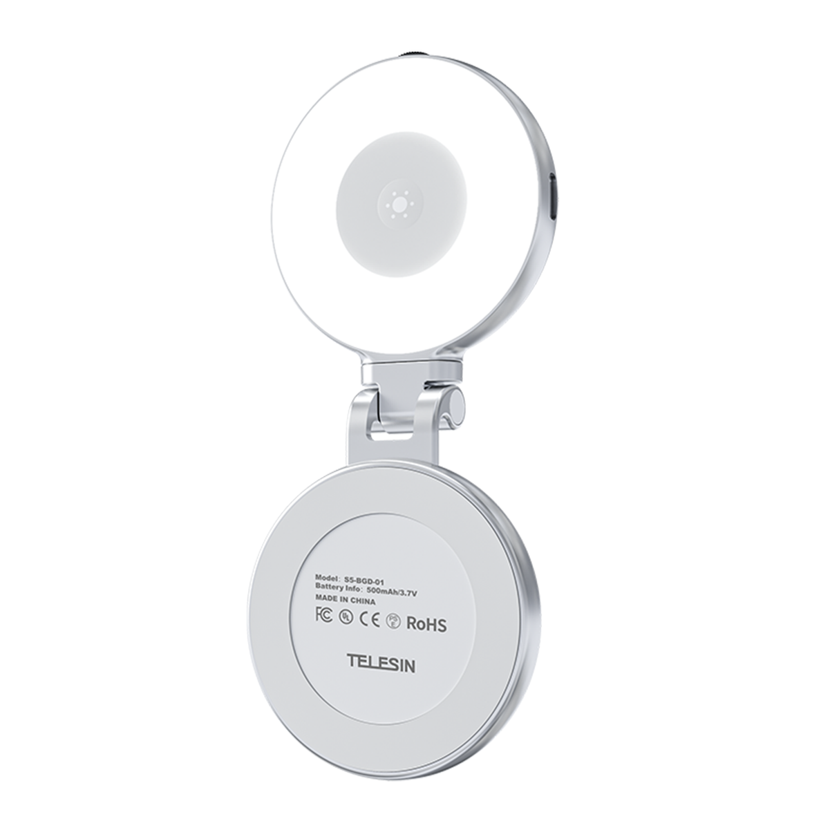 Magnetic Phone Camera Grip with Selfie Ring Light by Telesin