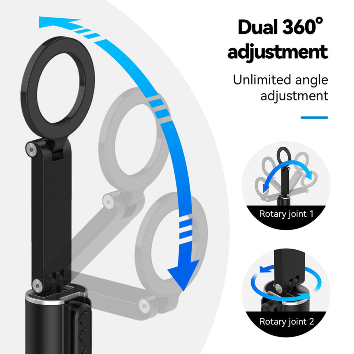 Magnetic Travel Phone Holder by TELESIN
