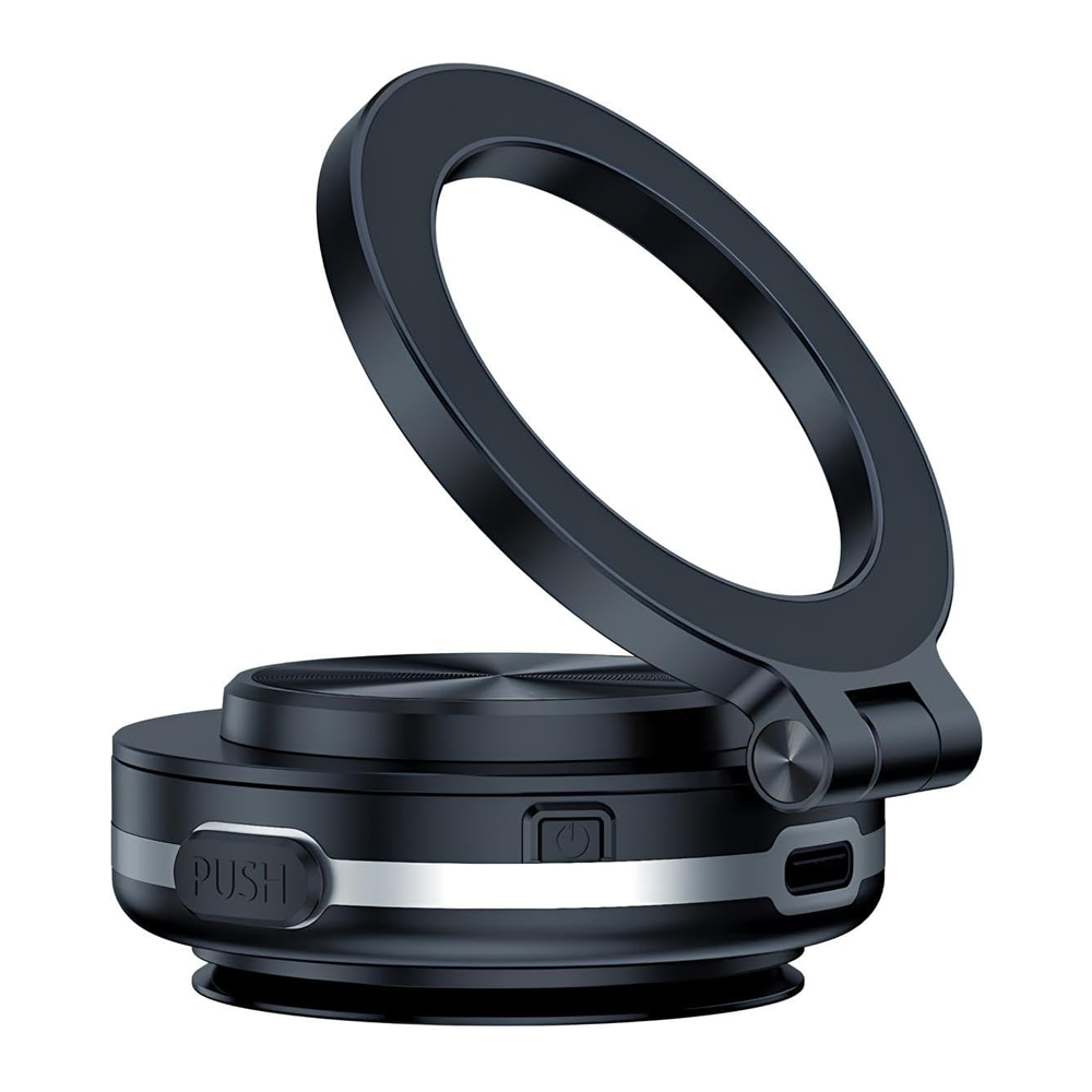 Magnetic Vacuum Suction Phone Holder C1 - 360 Degree Rotatable | Phone Holder | Tradeo Shopping