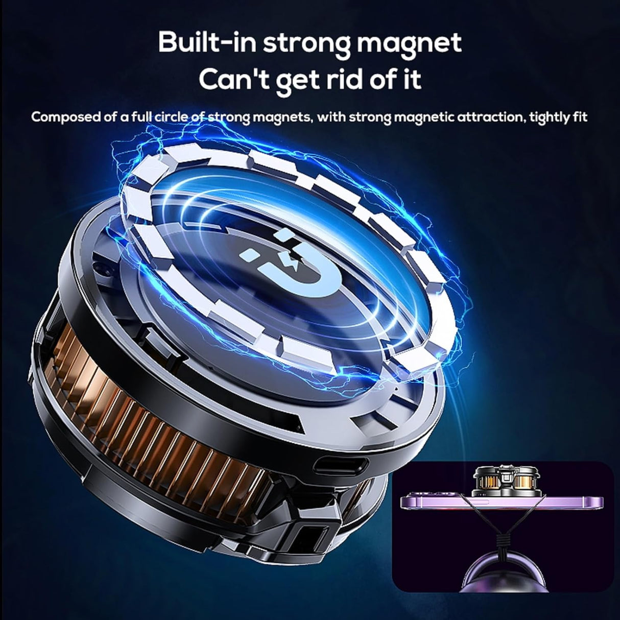 Magnetic Phone Cooler Fan by Memo
