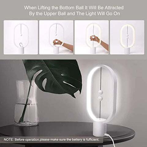 Heng Magnetic Balance Lamp | Bedside Lamp | Tradeo Shopping