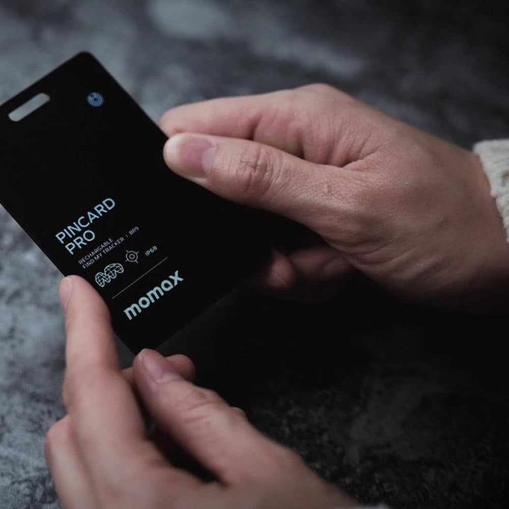 PinCard Pro Rechargeable Find My Locator by Momax