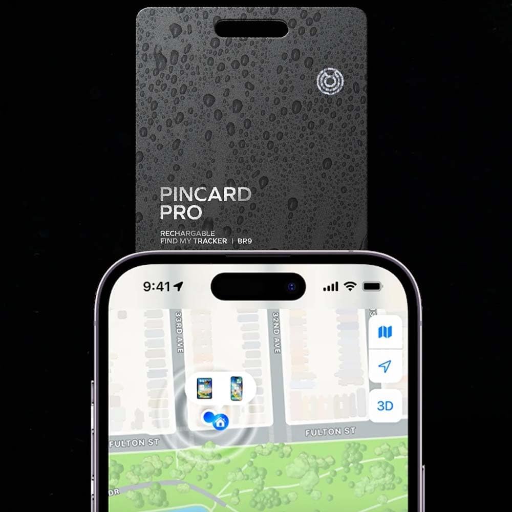 PinCard Pro Rechargeable Find My Locator by Momax