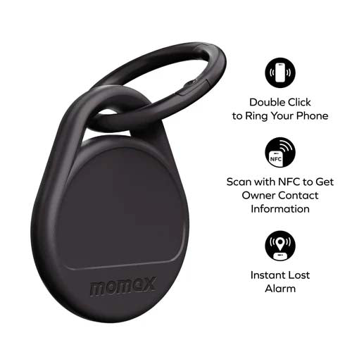 Pinpop Lite Bluetooth Tracker – Smart Item Finder with Apple Find My Support by momax | Tracker | Tradeo Shopping