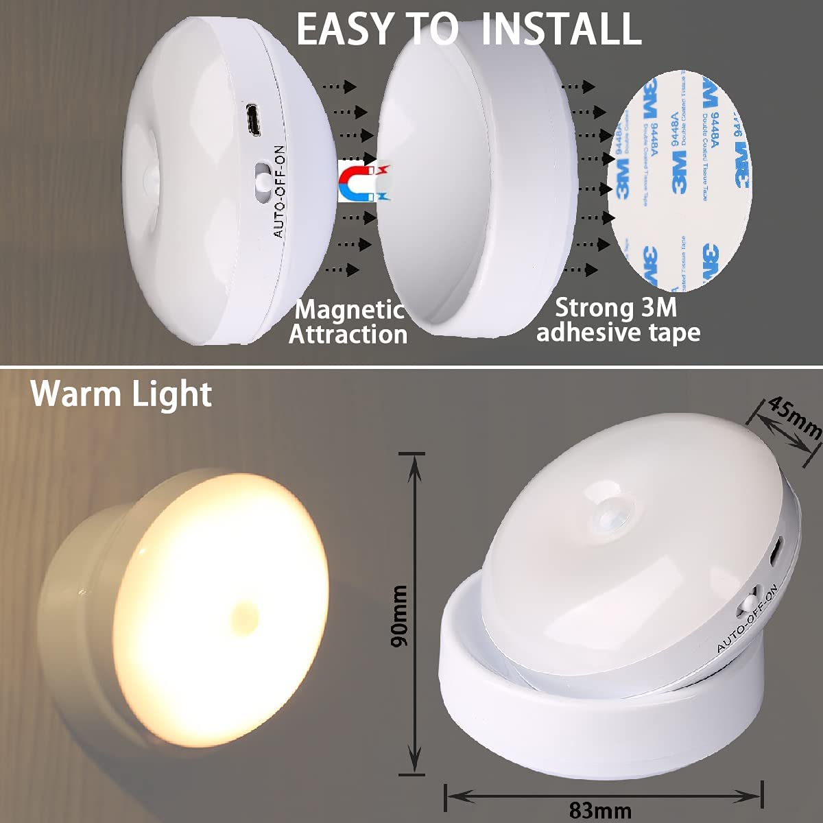 Motion Sensor Cabinet Light | Under Cabinet LED Light | Tradeo Shopping