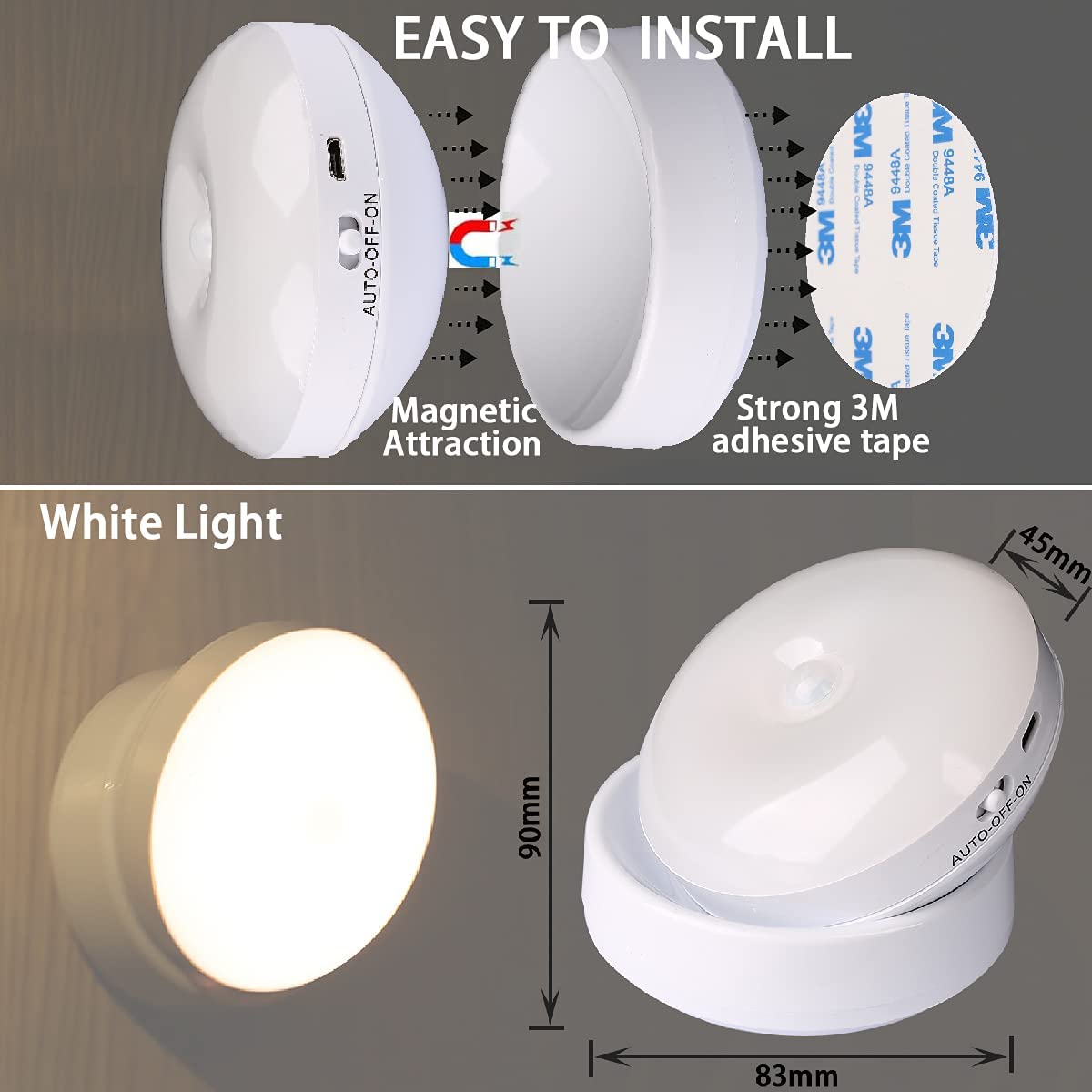 Motion Sensor Cabinet Light | Under Cabinet LED Light | Tradeo Shopping