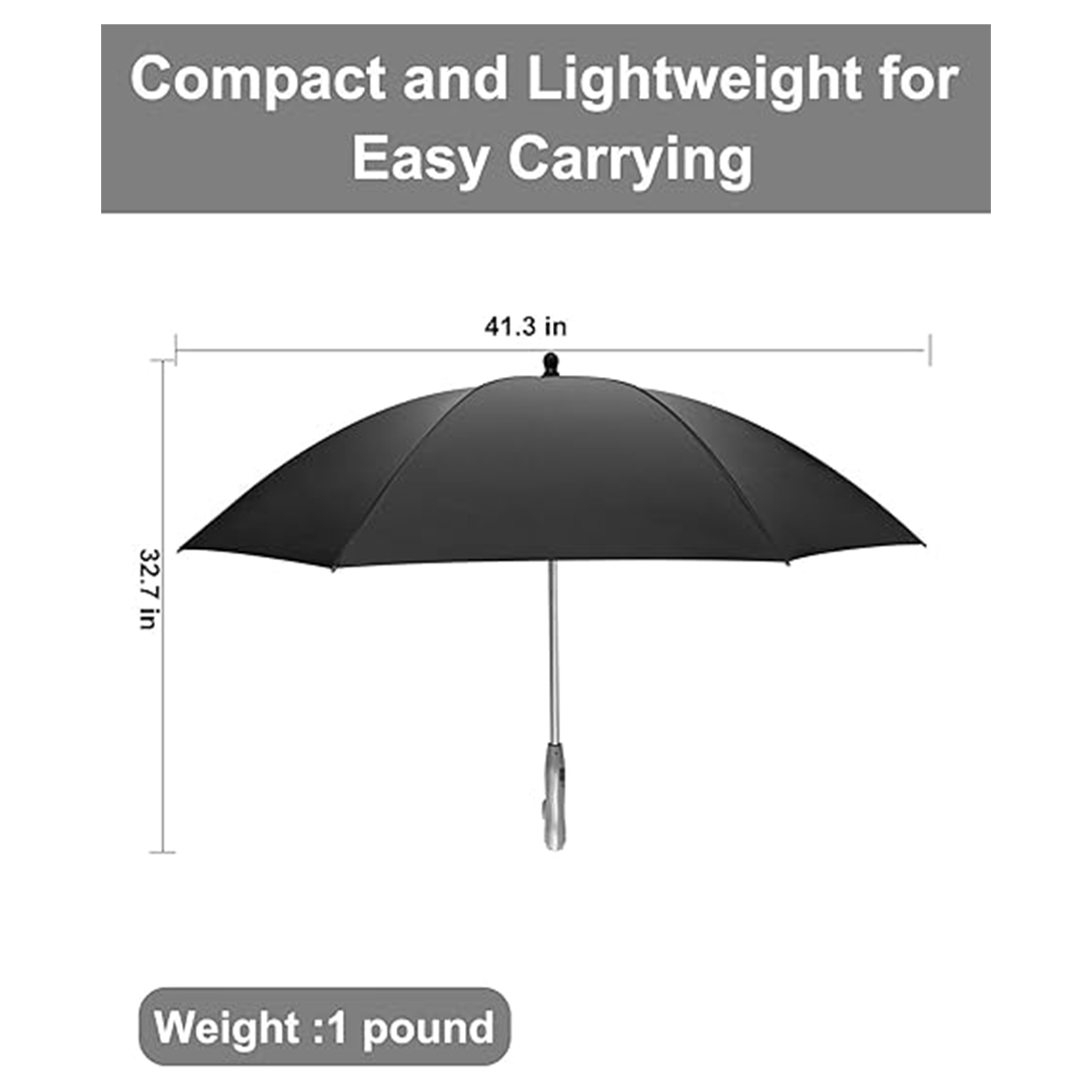 Multi Functional Folding Umbrella with Fan and Sprayer