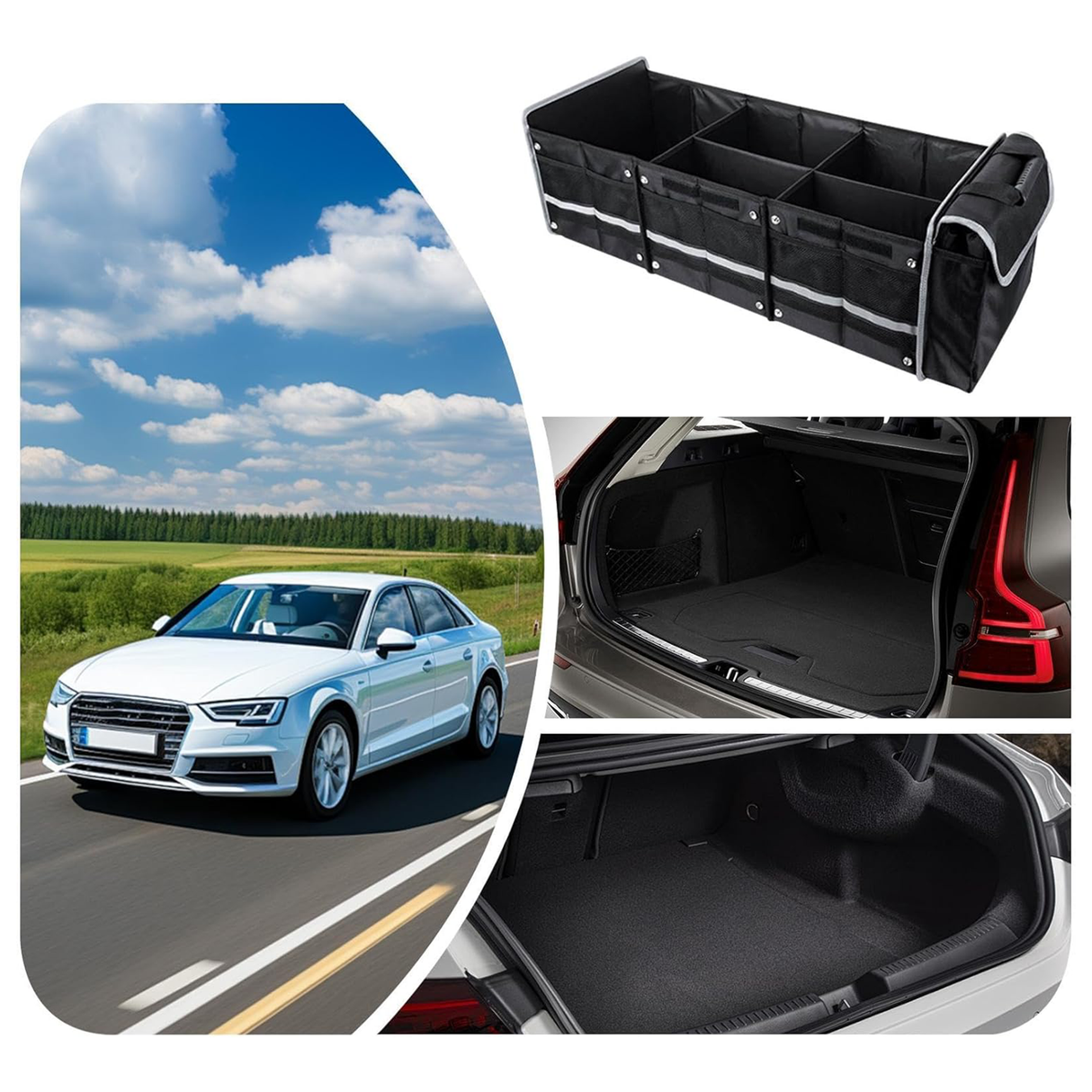 Multi-Functional car Trunk Organizer