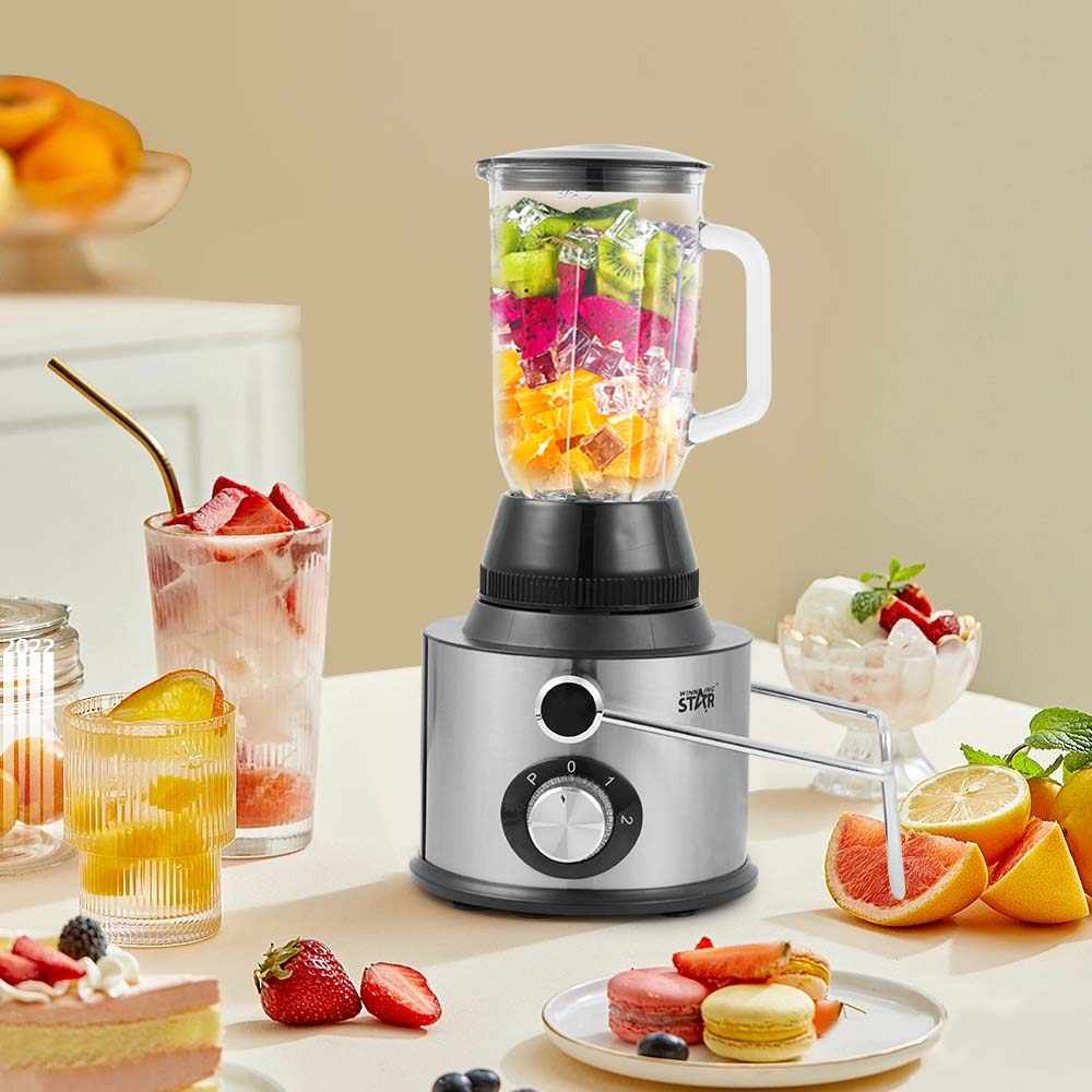 4 in 1 Blender & Juice Extractor – Slow Juicer Multifunctional Machine by Winning Star