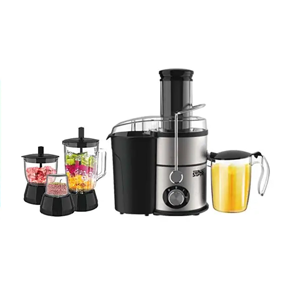 4 in 1 Blender & Juice Extractor – Slow Juicer Multifunctional Machine by Winning Star