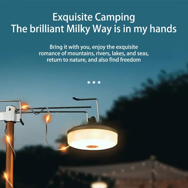 Multifunction Camping Lamp with String