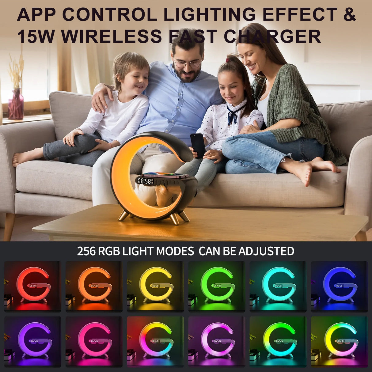 Multifunctional Smart Lamp App Control | Bedside Lamp | Tradeo Shopping