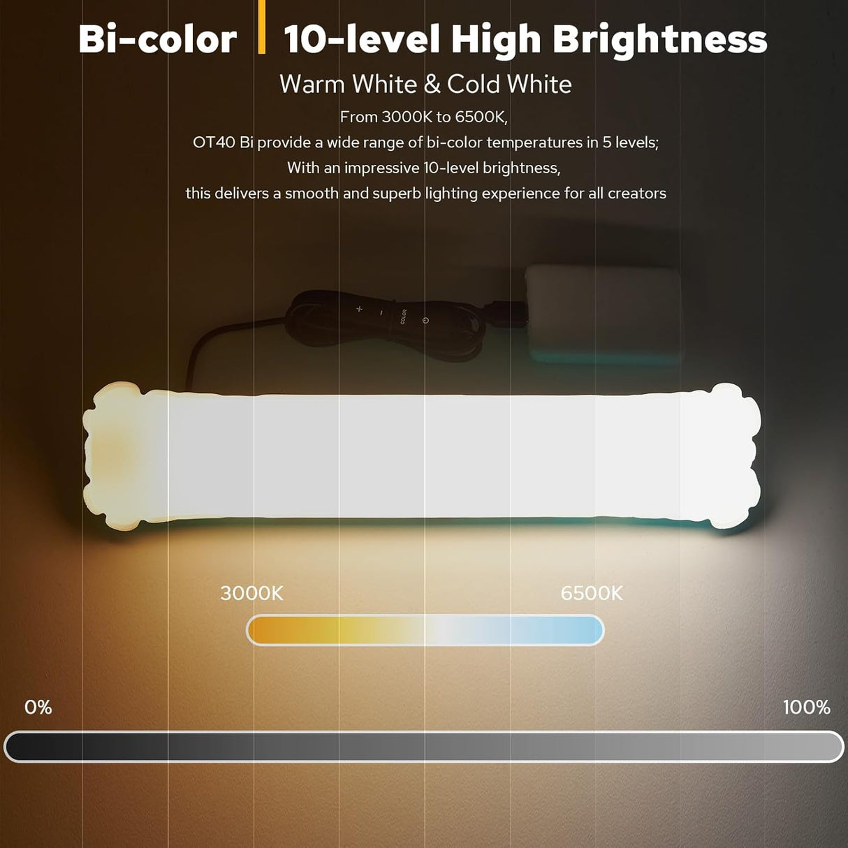 Multiuse Inflatable RGB Tube Light By ZENIKO | LED Video Light | Tradeo Shopping