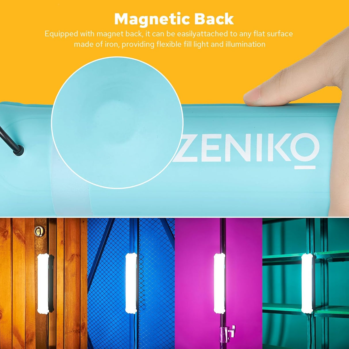 Multiuse Inflatable RGB Tube Light By ZENIKO | LED Video Light | Tradeo Shopping