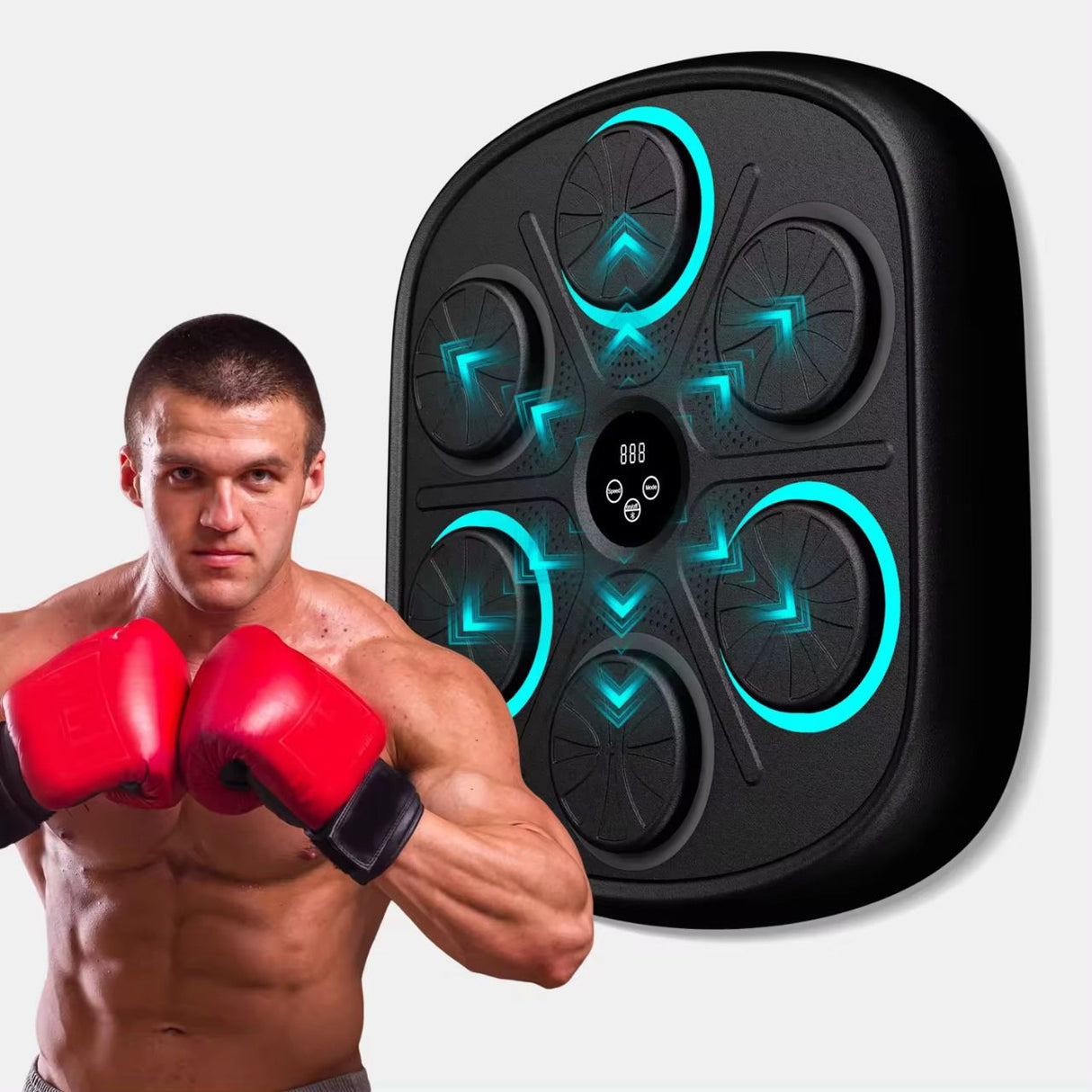 Smart Electronic Music Boxing Machine with Gloves