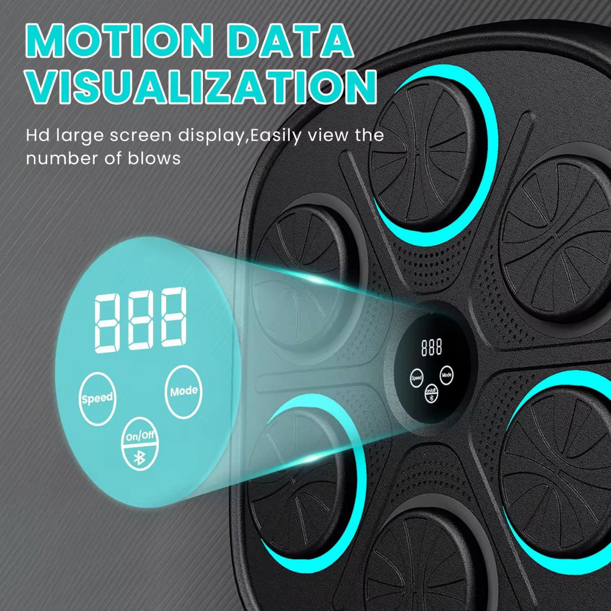 Smart Electronic Music Boxing Machine with Gloves