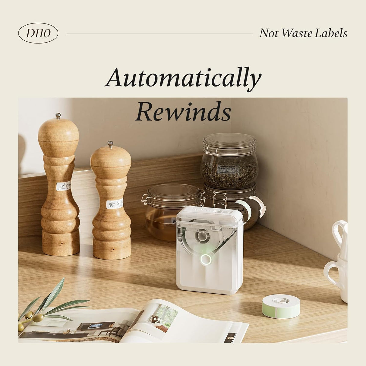 NIIMBOT D110_M Upgraded Mini Thermal Label Printer Machine