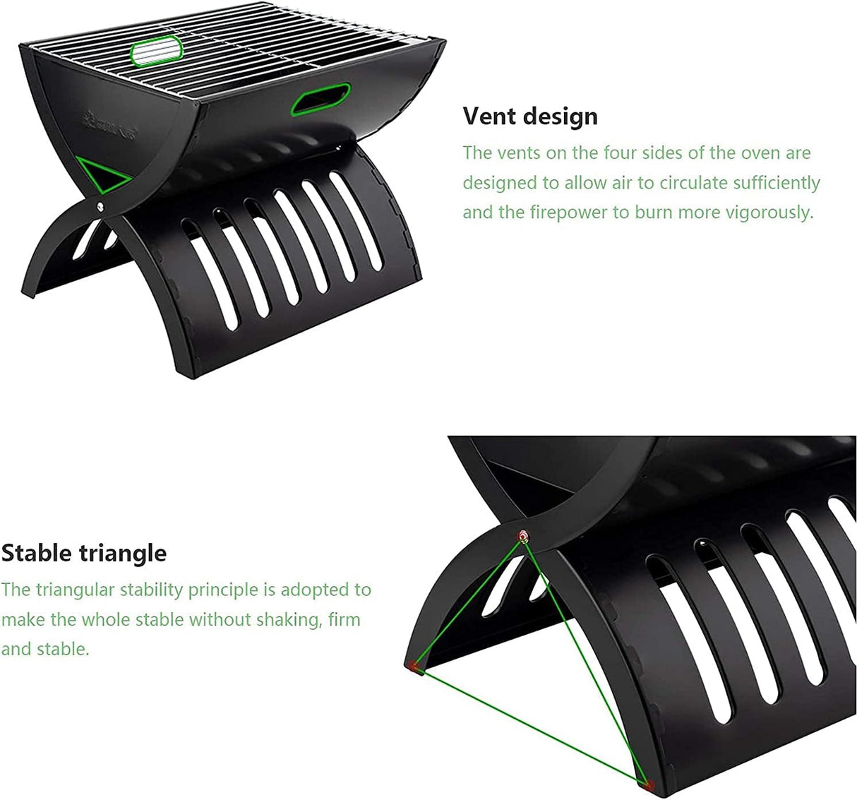 Portable Folding BBQ Grill by Nextool