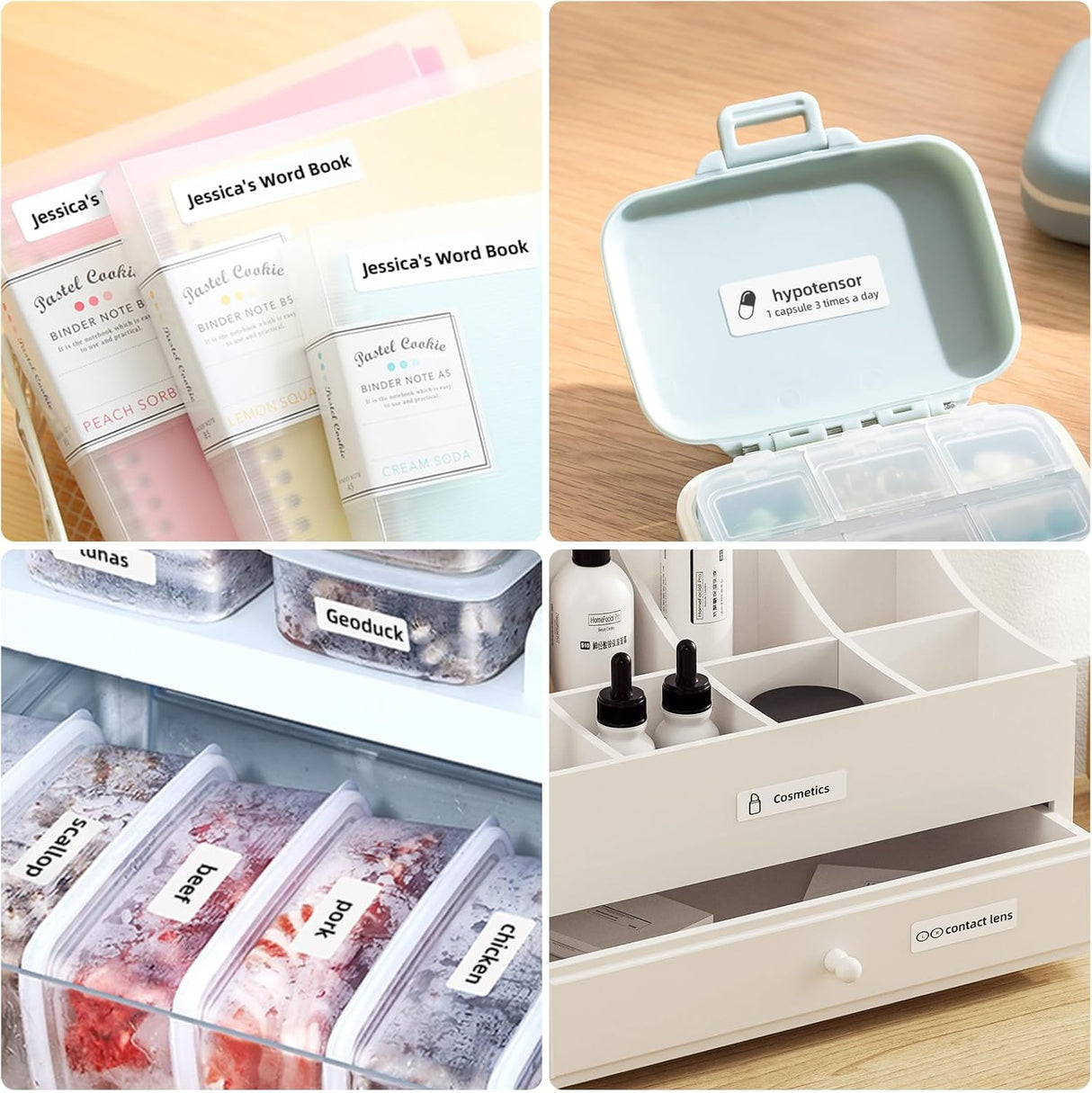 D110 Mini Thermal Label Printer Machine with Tape (1.5 x 3 cm) by NIIMBOT