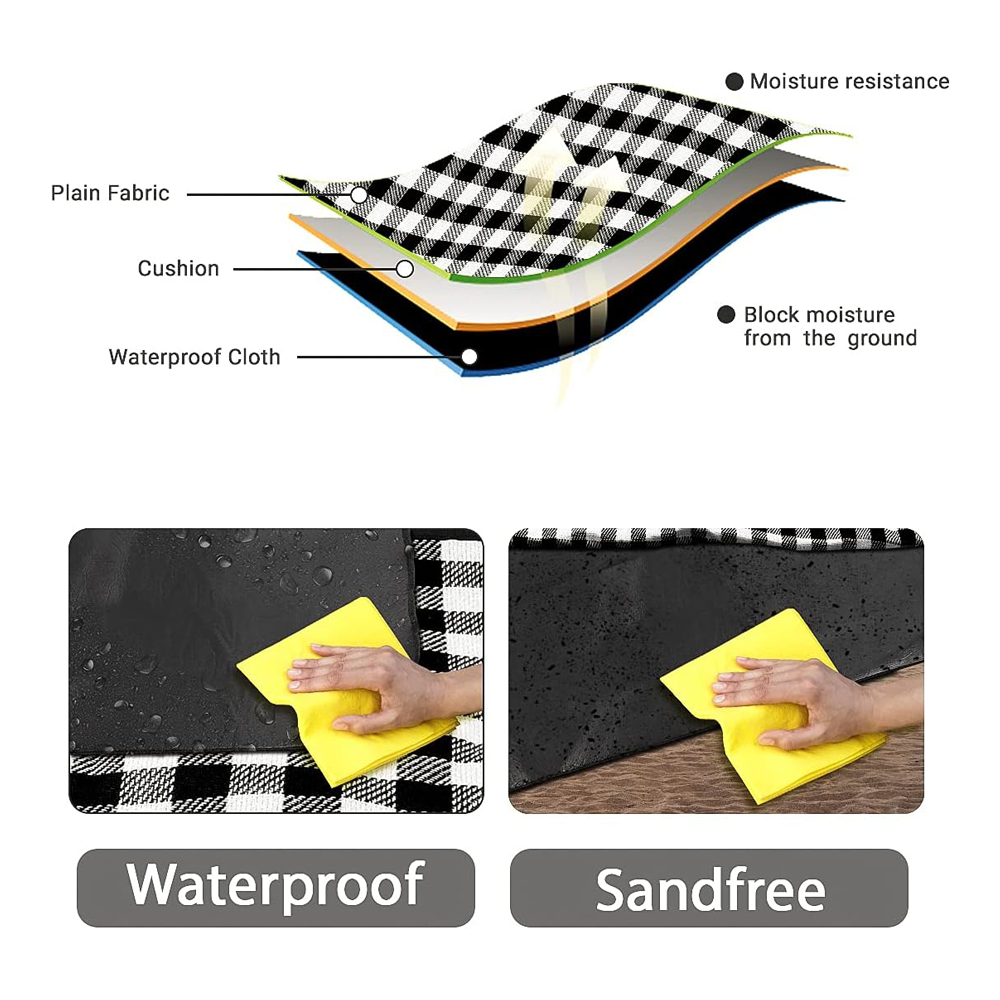 Outdoor Waterproof Portable Picnic Mat 2x3m | Picnic Mat | Tradeo Shopping