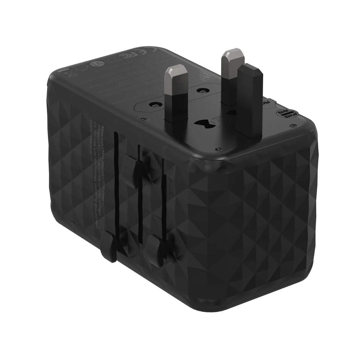 Powerology 100W 4-Port GaN Travel Charger