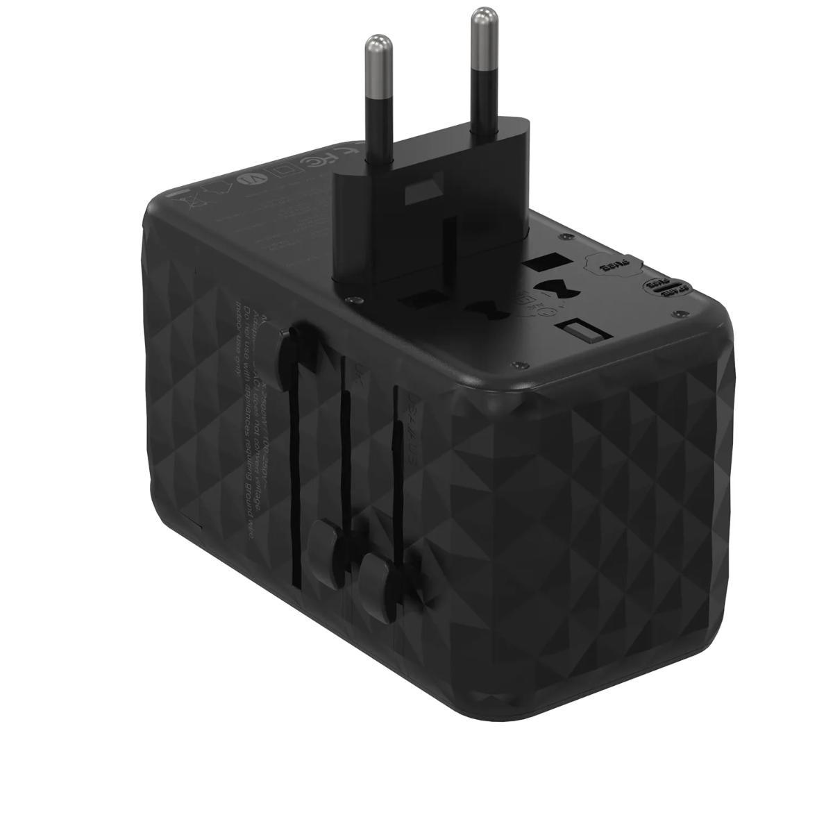 Powerology 100W 4-Port GaN Travel Charger