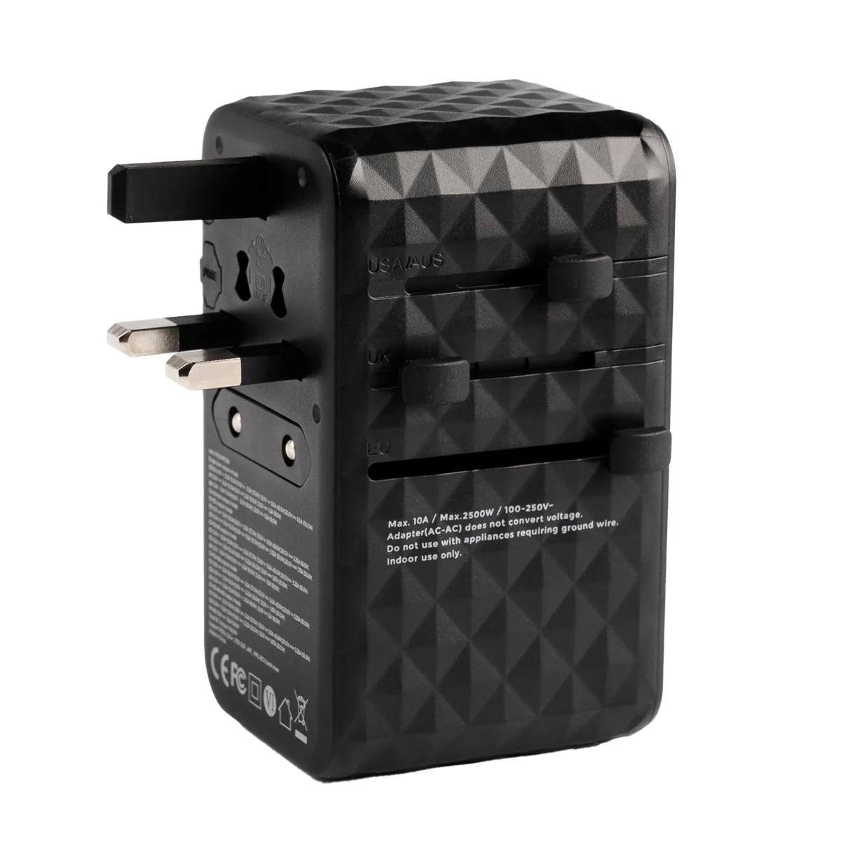 Powerology 100W 4-Port GaN Travel Charger