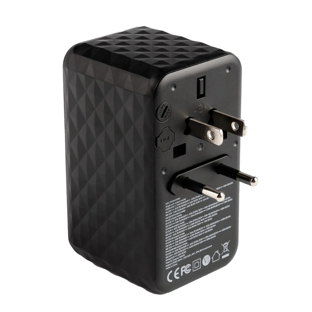 Powerology 100W 4-Port GaN Travel Charger