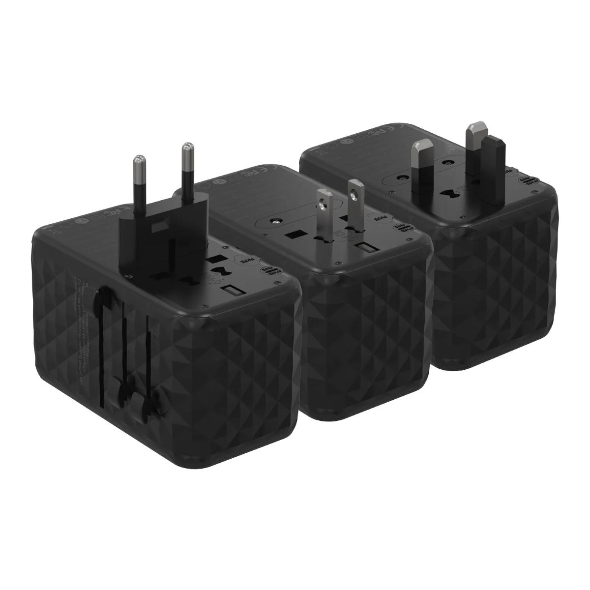 Powerology 100W 4-Port GaN Travel Charger
