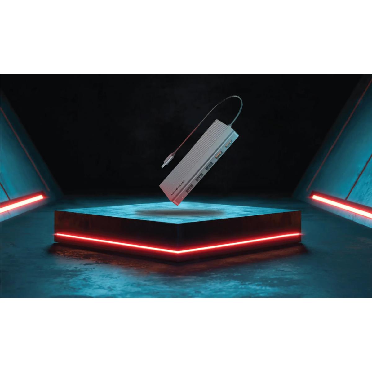 Powerology 12-in-1 USB-C Docking Station